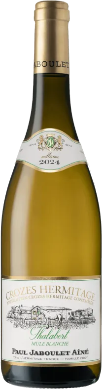 photos du vin Paul Jaboulet Aîné Domaine de Thalabert Mule Blanche Crozes Hermitage Blanc 2024