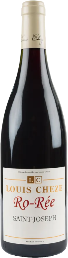 vue du vin ro Ree Rouge 75cl- Alc. Aoc Saint Joseph-Dom. Cheze