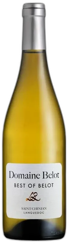 image du vin Best of Belot Blanc 2024 Bio-75cl-Alc. Vol. Aoc Saint Chinian