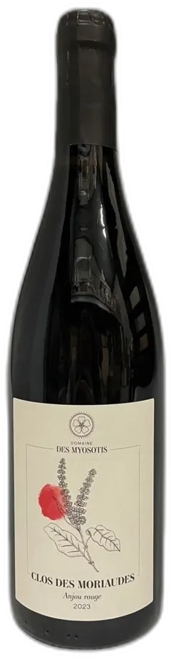 photos du vin Anjou Rouge Clos des Moriaudes 2023 Domaine des Myosotis