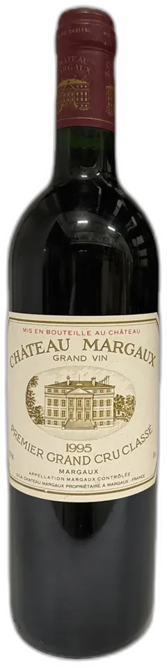 capture du vin Margaux 1er Grand Cru Classé 1995 Château Margaux