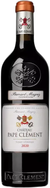 vue du vin Château Pape Clément 2020