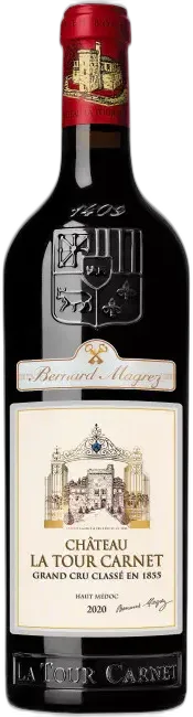 photo du vin Château la Tour Carnet 2020