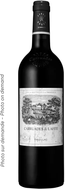 capture du vin Carruades de Lafite 2013