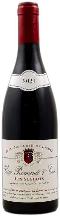 image du vin Confuron Gindre Vosne Romanée 1er Cru "les Suchots" 2021