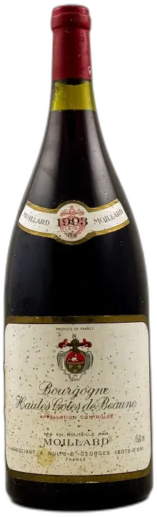 image du vin Moillard Bourgogne Hautes Côtes de Beaune 1993 Magnum