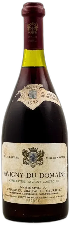 illustration du vin Château de Meursault Savigny les Beaune 1978