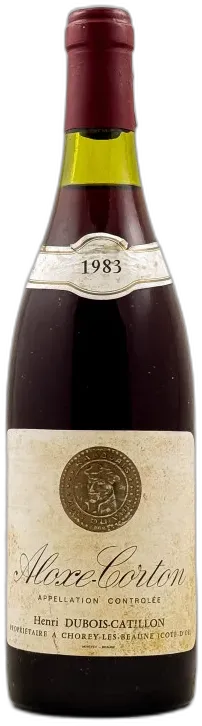 illustration du vin Henri Dubois-Castilllon Aloxe Corton 1983