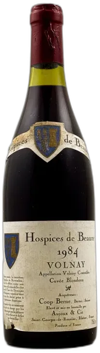 image du vin Hospices de Beaune Volnay "Cuvée Blondeau" 1984