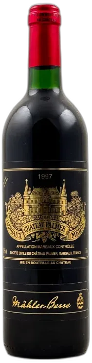 capture du vin Palmer Margaux 1997