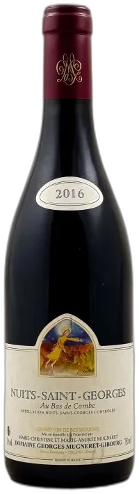 photo du vin Mugneret Gibourg Nuits Saint Georges "au Bas de Combe" 2016