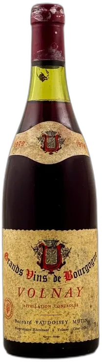 image du vin Vaudoisey Mutin Volnay 1979