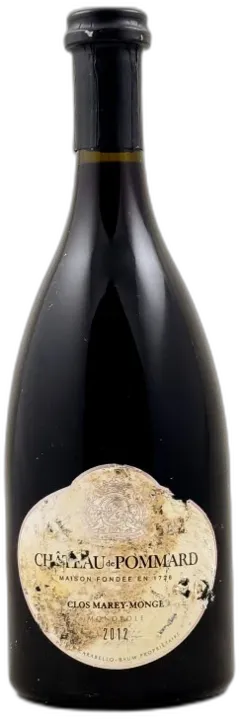 photos du vin Château de Pommard Pommard "Clos Marey Monge" 2012
