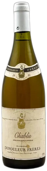 illustration du vin Dufouleur Frères Chablis 2001