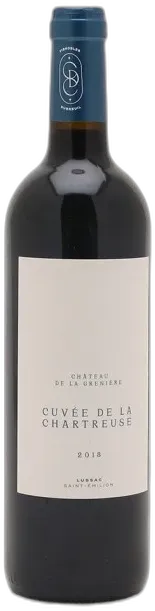 illustration du vin ch. de la Grenière Lussac st Emilion c de la Chartreuse