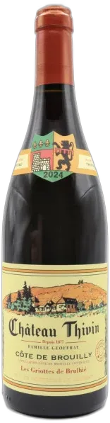 photo du vin Château Thivin les Griottes de Brulhié 2024