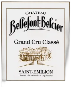 illustration du vin Château Bellefont Belcier 1985