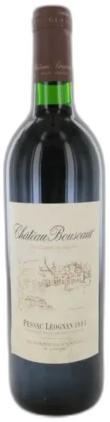 image du vin Chateau Bouscaut 1995