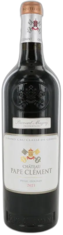 vue du vin Château Pape Clément 2021