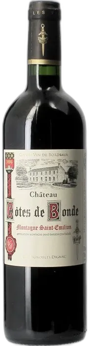 vue du vin Château Côtes de Bonde
