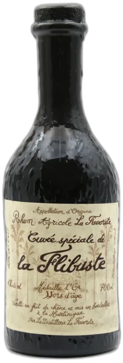 photos du vin la Favorite Rhum Cuvée Flibuste Millésime 1980