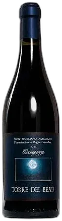 capture du vin Montepulciano d’Abruzzo Doc “Cocciapazza” Torre Dei Beati