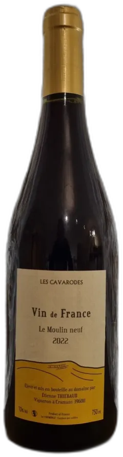 photo du vin Moulin Neuf 2022 Aop Côtes du Jura, Etienne Thiebaud, Domaine des Cavarodes