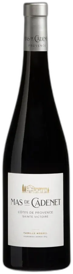 photo du vin Côtes de Provence Sainte Victorie Red Aop 'Mas de Cadenet' 2022 Mas de Cadenet