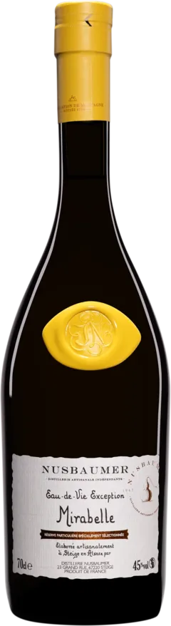 photo du vin Distillerie Nusbaumer Eau de Vie d’Alsace "Mirabelle - Exception" Blanc Giftbox
