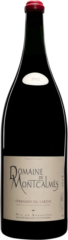 image du vin Domaine de Montcalmès Terrasses du Larzac Rouge 2022