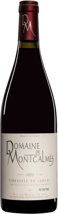 image du vin Domaine de Montcalmès Terrasses du Larzac Rouge 2022