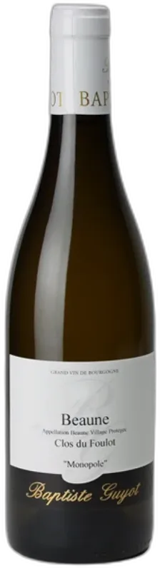 vue du vin Beaune Clos du Foulot Monopole 2022 Domaine Baptiste Guyot