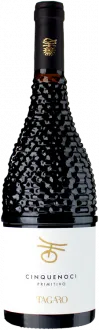 vue du vin Cinque Noci Primitivo 2023 Tagaro