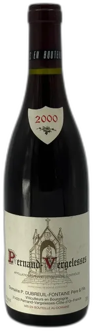 photo du vin Pernand Vergelesses 2000 Domaine Dubreuil Fontaine
