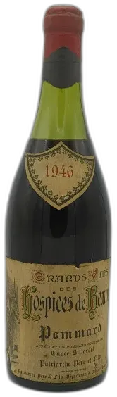 photos du vin Pommard Cuvée Billardet 1946 Domaine des Hospices de Beaune