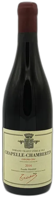 illustration du vin Chapelle Chambertin Grand Cru 2016 Domaine Trapet
