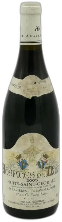photo du vin Nuits Saint Georges 2005 les Lavières Hospices de Nuits