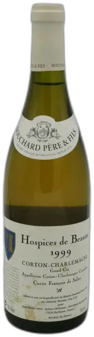 photo du vin Corton Charlemagne Grand Cru 1999 Cuvée François Salins Hospices de Beaune