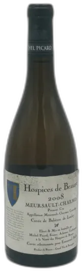 capture du vin Meursault 1er Cru Charmes 2008 Cuvée Bahèzre de Lanlay Hospices de Beaune