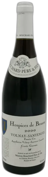 capture du vin Volnay Santenots 1er Cru 2000 Cuvée Gauvain Hospices de Beaune