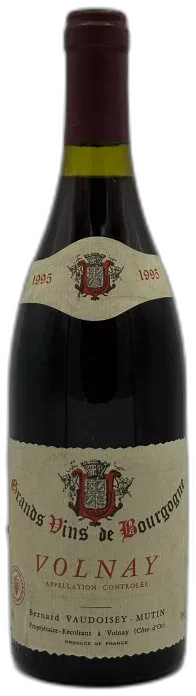 photo du vin Volnay 1995 Domaine Vaudoisey Mutin