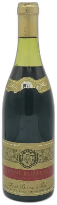 photo du vin Vosne Romanée 1973 Domaine René Brison