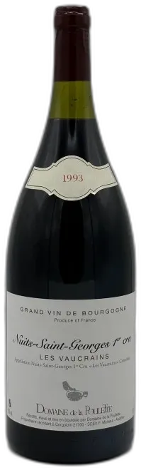 photo du vin Nuits Saint Georges 1er Cru les Vaucrains 1993 Domaine de la Poulette