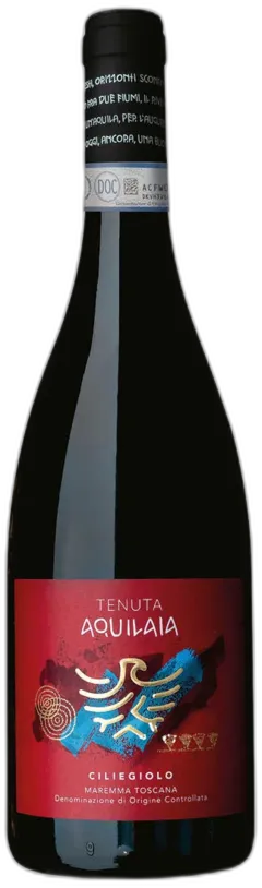 photo du vin Maremma Toscana Doc Ciliegiolo Tenuta Aquilaia 2024