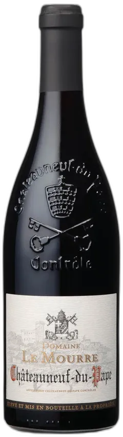 vue du vin Châteauneuf-du-Pape Aoc Grenache Domaine le Mourre Cellier des Princes 2023