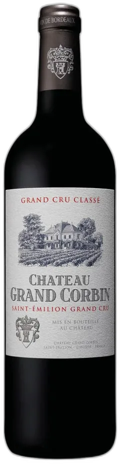 illustration du vin Saint-Émilion Aoc Grand Cru Classé Grand Corbin Château Corbin 2022