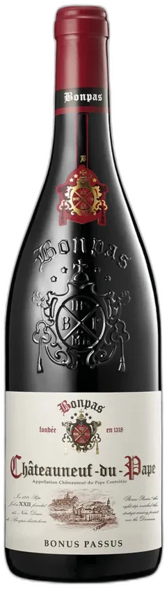 photo du vin Châteauneuf-du-Pape Aoc Bonus Passus Bonpas 2023