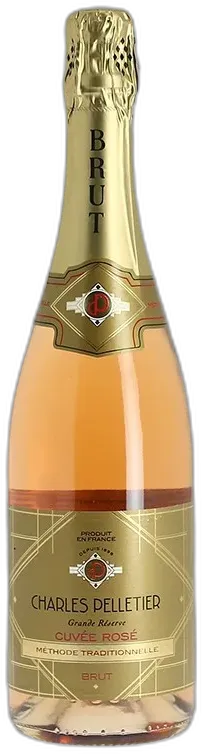vue du vin Charles Pelletier Méthode Traditionnelle Rosé