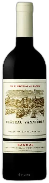 photos du vin Bandol Vin Rouge 2019 Château Vannières