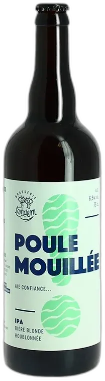 photo du vin Poule Mouillée Ipa Bière Blonde Par la Brasserie Tandem